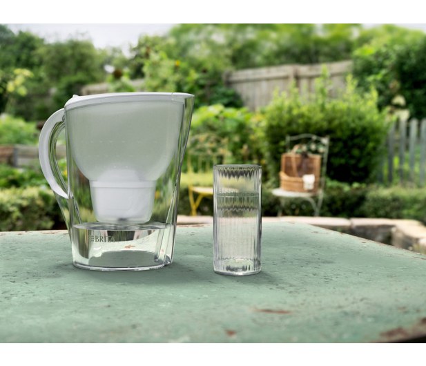 Brita Dzbanek Marella XL biała + 2 wkłady filtrujące MAXTRAPRO Pur - 1533414 - zdjęcie 4